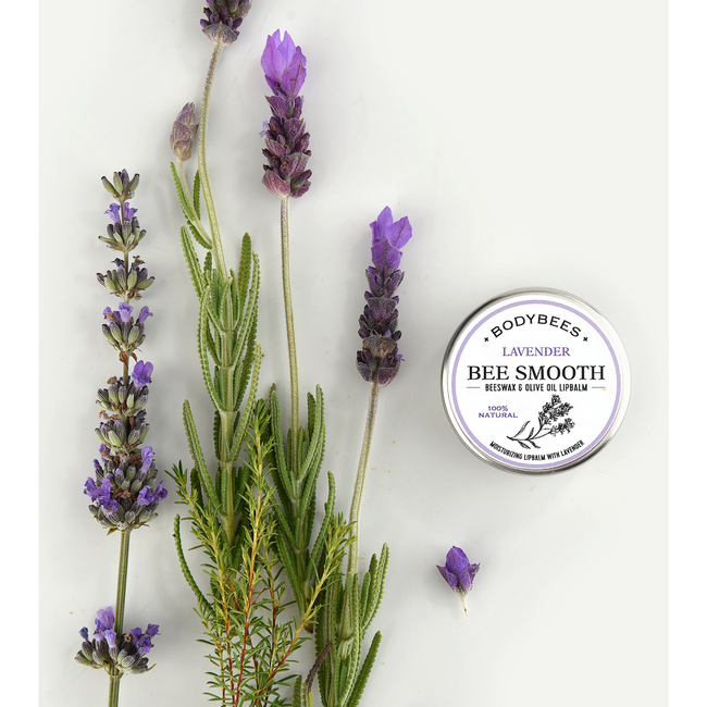 Bee Smooth Lavendel Läppbalsam