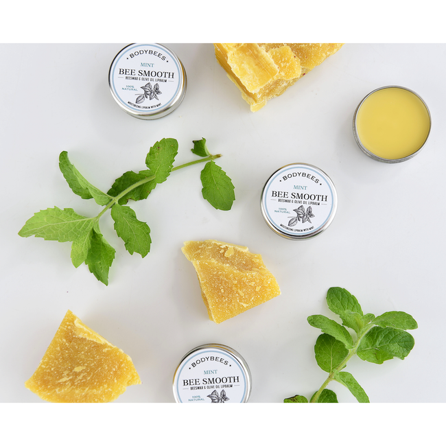 Bee Smooth Mint Läppbalsam